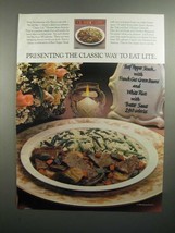 1984 Armour Classic Lite Dinners Ad - Eat Lite - £14.78 GBP