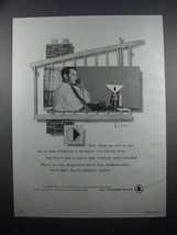 1954 Bell Telephone System Ad - Your Clients Are Sure - $18.49