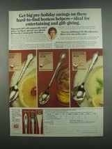 1984 Betty Crocker Oneida Silverware Ad - Cello Spoons - $18.49