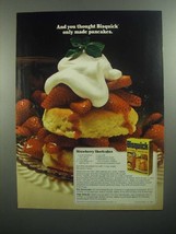 1984 Bisquick Baking Mix Ad - Strawberry Shortcake - £14.78 GBP