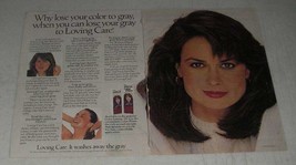1984 Clairol Loving Care Color Lotion Ad - $18.49