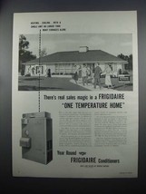 1954 Frigidaire Year Round Conditioner Ad - Sales Magic - $18.49
