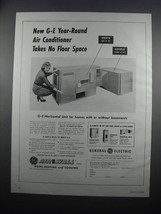 1954 G.E. Horizontal Unit Air Conditioner Ad - $18.49