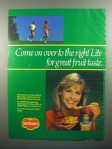 1984 Del Monte Lite Peaches Ad - Come On Over - £14.78 GBP