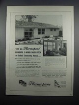 1954 Libbey-Owens-Ford Thermopane Insulating Glass Ad - $18.49
