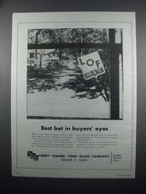 1954 Libbey-Owens-Ford Window Glass Ad - Best Bet - $18.49