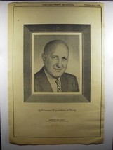 1956 Barney Balaban, President Paramount Pictures Ad - £14.45 GBP