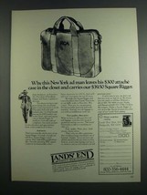 1984 Lands&#39; End Square Rigger Ad - New York Ad Man - £14.78 GBP