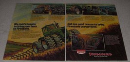 1983 Firestone Tires Ad - Six Good Reasons - £14.74 GBP