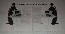 1983 IBM Personal Computer and Personal Computer XT Ad - $18.49