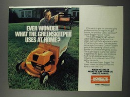 1983 Jacobsen Super Bagger Power Mower Ad - £14.45 GBP