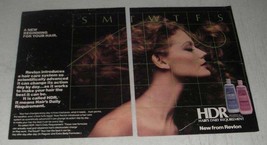 1984 Revlon HDR Hair's Daily Requirement Shampoo Ad - $18.49