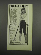 1983 Mackenzie Company Cane Pipe/Pool Stick Ad - £14.78 GBP