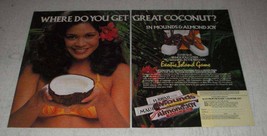 1983 Mounds &amp; Almond Joy Candy Bar Ad - Where - £14.74 GBP