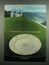 1984 Royal Doulton Avignon Porcelain Ad - Some Fields - £14.90 GBP