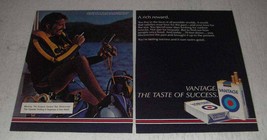 1983 Vantage Cigarettes Ad - A Rich Reward - £14.27 GBP