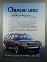 1984 American Eagle Wagon Ad - Choose One - £14.62 GBP