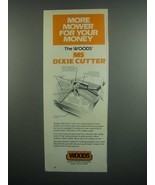 1984 Woods M5 Dixie Cutter Ad - More Mower - £14.54 GBP