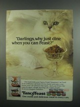 1984 Carnation Fancy Feast Cat Food Ad - Darlings - £14.55 GBP