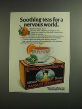1984 Celestial Seasonings Mandarin Orange Spice Tea Ad - £15.01 GBP