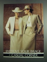 1984 Casual Corner Fashion Ad - Improve Your Image - NICE - £14.82 GBP