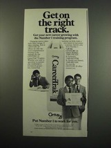 1984 Century 21 Real Estate Ad - On the Right Track - £14.48 GBP