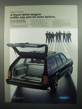 1984 Chevrolet Celebrity Wagon Ad - Unlike Any - £14.49 GBP