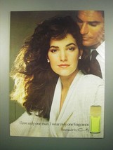 1984 Coty Emeraude Perfume Ad - Only One Man - $18.49