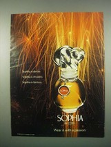 1984 Coty Sophia Perfume Ad - Sophia is Desire - $18.49