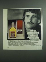 1984 English Leather Musk Cologne Ad - When You&#39;re Bold - £14.76 GBP