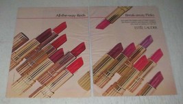 1984 Estee Lauder Re-Nutriv Lipstick Ad - All-the-way - £14.49 GBP