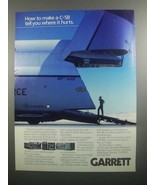1984 Garrett SCADC Ad - Make a C-5B Tell You Hurts - £14.72 GBP