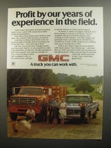 1984 GMC Medium-duty Conventional & Full-Size Pickup Ad - $18.49