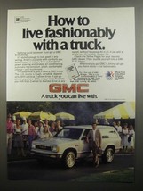 1984 GMC S-15 Jimmy Ad - Live Fashionably - $18.49