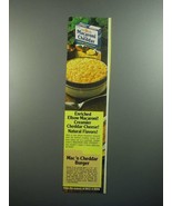 1984 Golden Grain Macaroni and Cheddar Ad - Enriched - £14.78 GBP