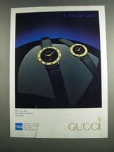 1984 Gucci Watches Ad - £14.50 GBP