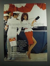 1984 Hanes Alive Support Pantyhose Ad - No One Knows - $18.49
