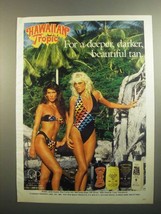 1984 Hawaiian Tropic Sunscreen Ad - Janet Chessor - £13.91 GBP