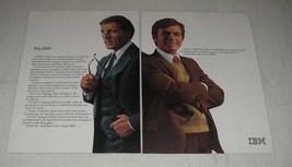 1984 IBM Computers Ad - Why IBM? - $18.49