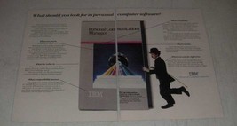 1984 IBM Personal Computer Software Ad - Look For - £14.55 GBP
