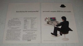1984 IBM Personal Computer AT Ad - The Most Powerful - $18.49