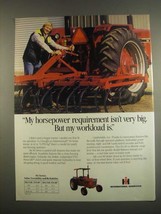 1984 International Harvester 584 Tractor Ad - £14.48 GBP