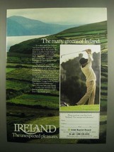 1984 Irish Tourist Board Ad - Many Greens of Ireland - £14.73 GBP
