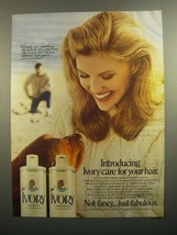 1984 Ivory Shampoo and Conditioner Ad - Care For Hair - £13.82 GBP