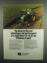 1984 John Deere 2550 Tractor Ad - You Deserve - £14.76 GBP