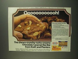 1984 Kraft Caramels and Planters Walnuts Ad - $18.49