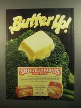 1984 Kraft Sheffield Farms Dairy Blend Ad - Butter Up - £14.58 GBP