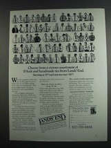 1984 Lands&#39; End Ties Ad - Riotous Assortment - £14.78 GBP
