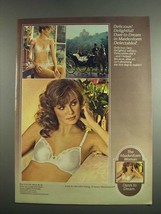 1984 Maidenform Delectables Bra and Bikini Ad - Delicious - $18.49