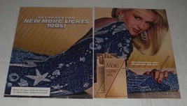 1984 More Lights 100s Cigarettes Ad - Get Ready For - £14.78 GBP